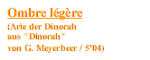 Textfeld: Ombre lŽg��re