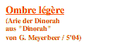 Textfeld: Ombre lŽg��re
